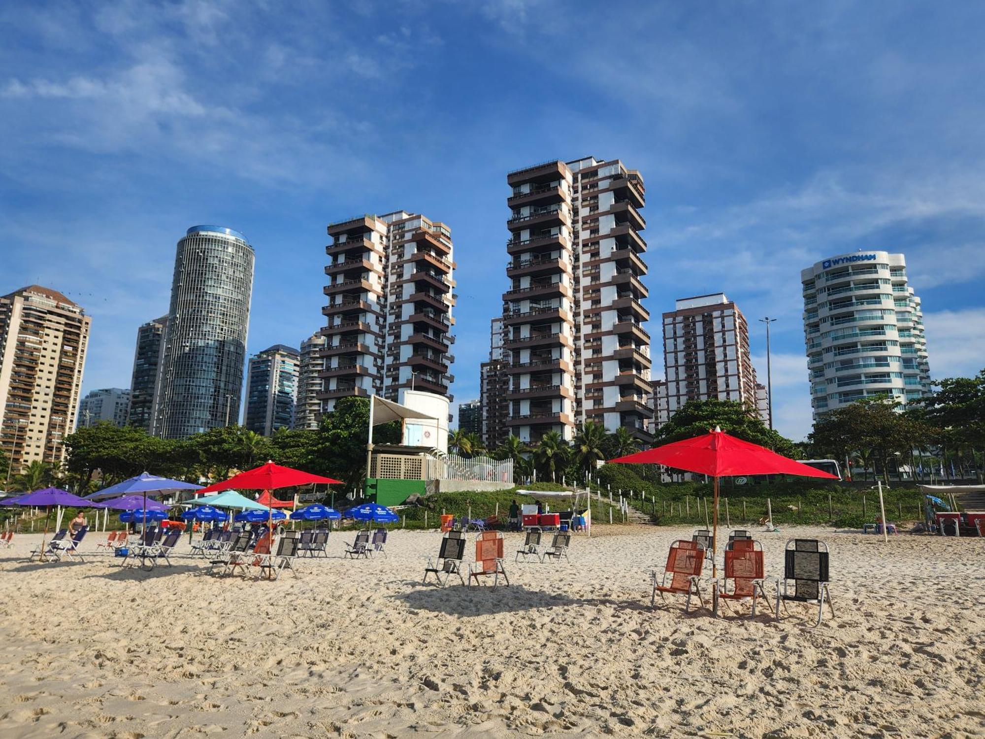 Apartamento Barramares Flat - Condominio Em Frente A Praia Da Barra Da Tijuca Рио-де-Жанейро Экстерьер фото