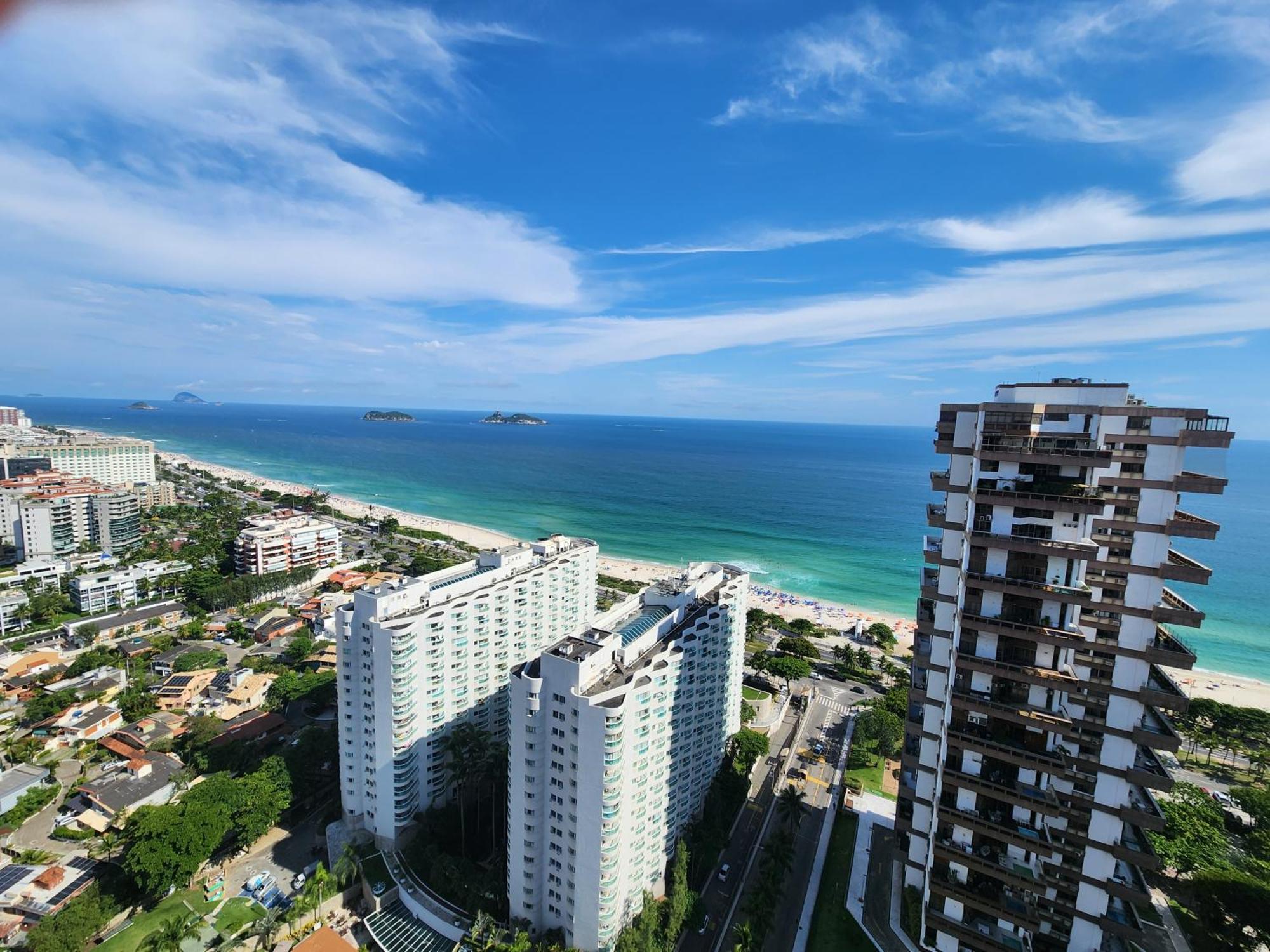 Apartamento Barramares Flat - Condominio Em Frente A Praia Da Barra Da Tijuca Рио-де-Жанейро Экстерьер фото